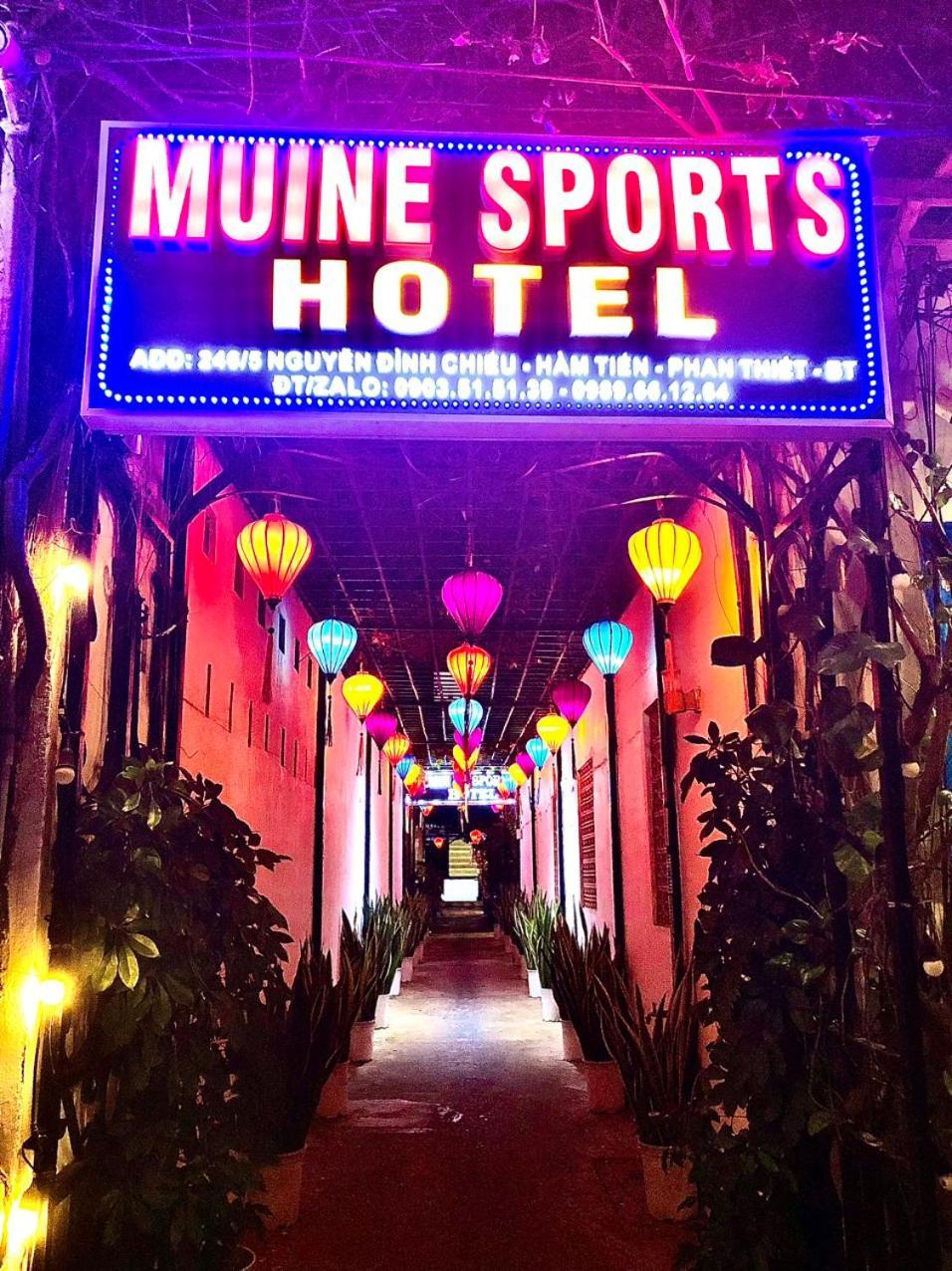 Muine Sports Hotel Mũi Né Eksteriør billede